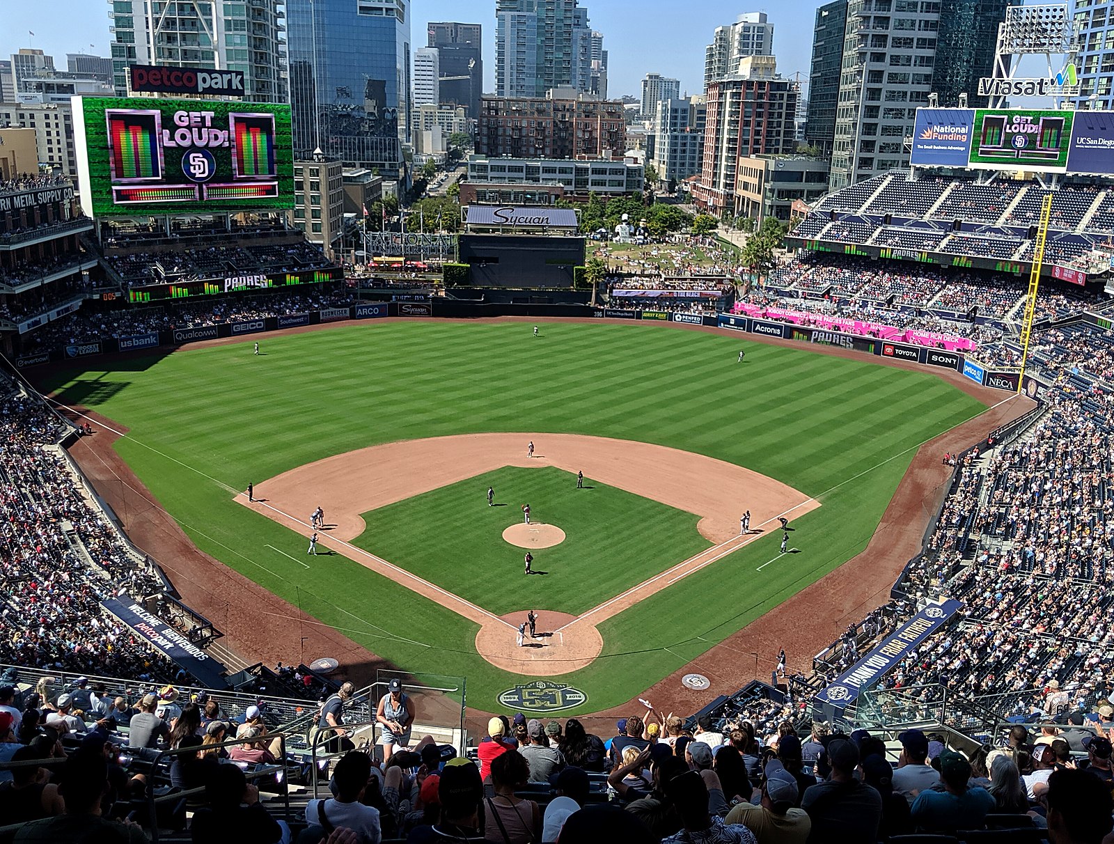 Max Styler at Gallagher Square at Petco Park