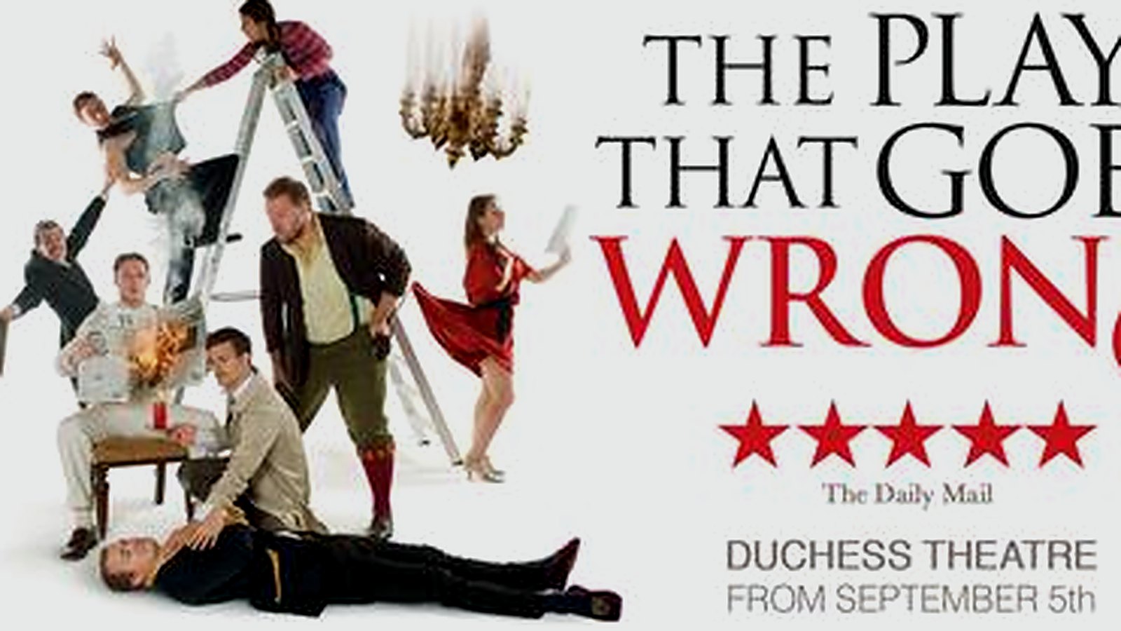 The Play That Goes Wrong Preview at The Hafen Theatre at Tuacahn