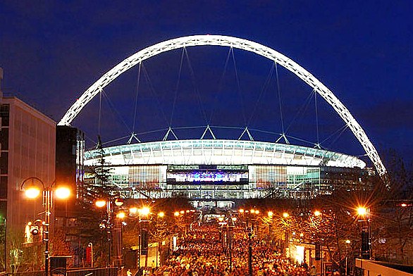 Diljit Dosanjh at Wembley Stadium